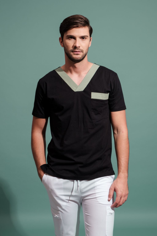 UNISEX T-SHIRT WITH ONE OR TWO POCKETS