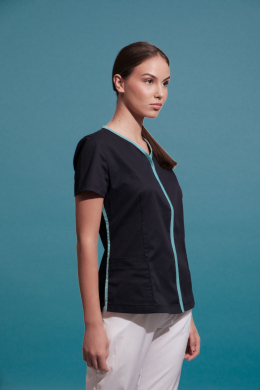 WOMEN'S T-SHIRT WITH ZIP